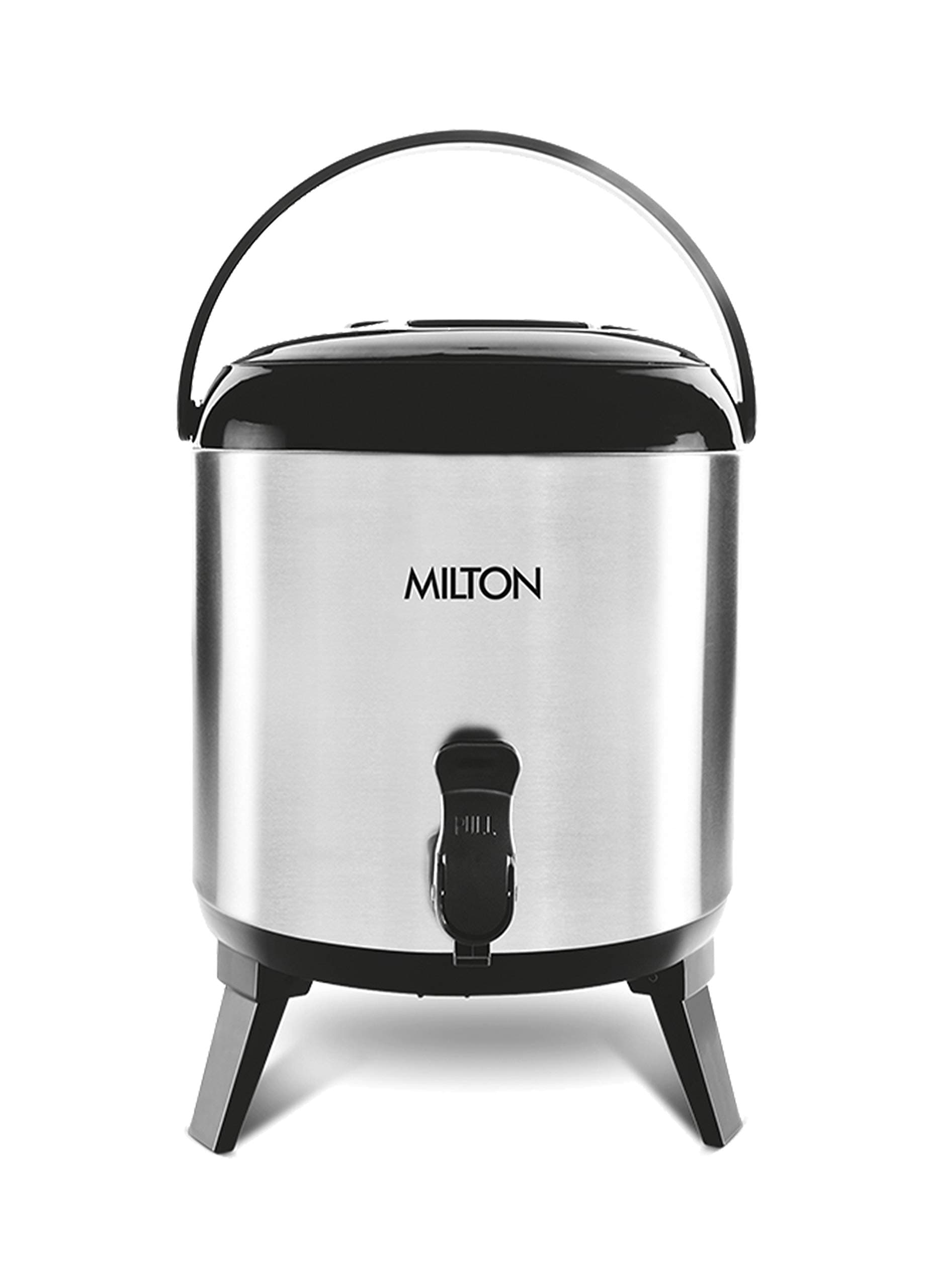 Milton Stellar 6 Thermosteel Water Jug, 5.7 Litres, Steelplain