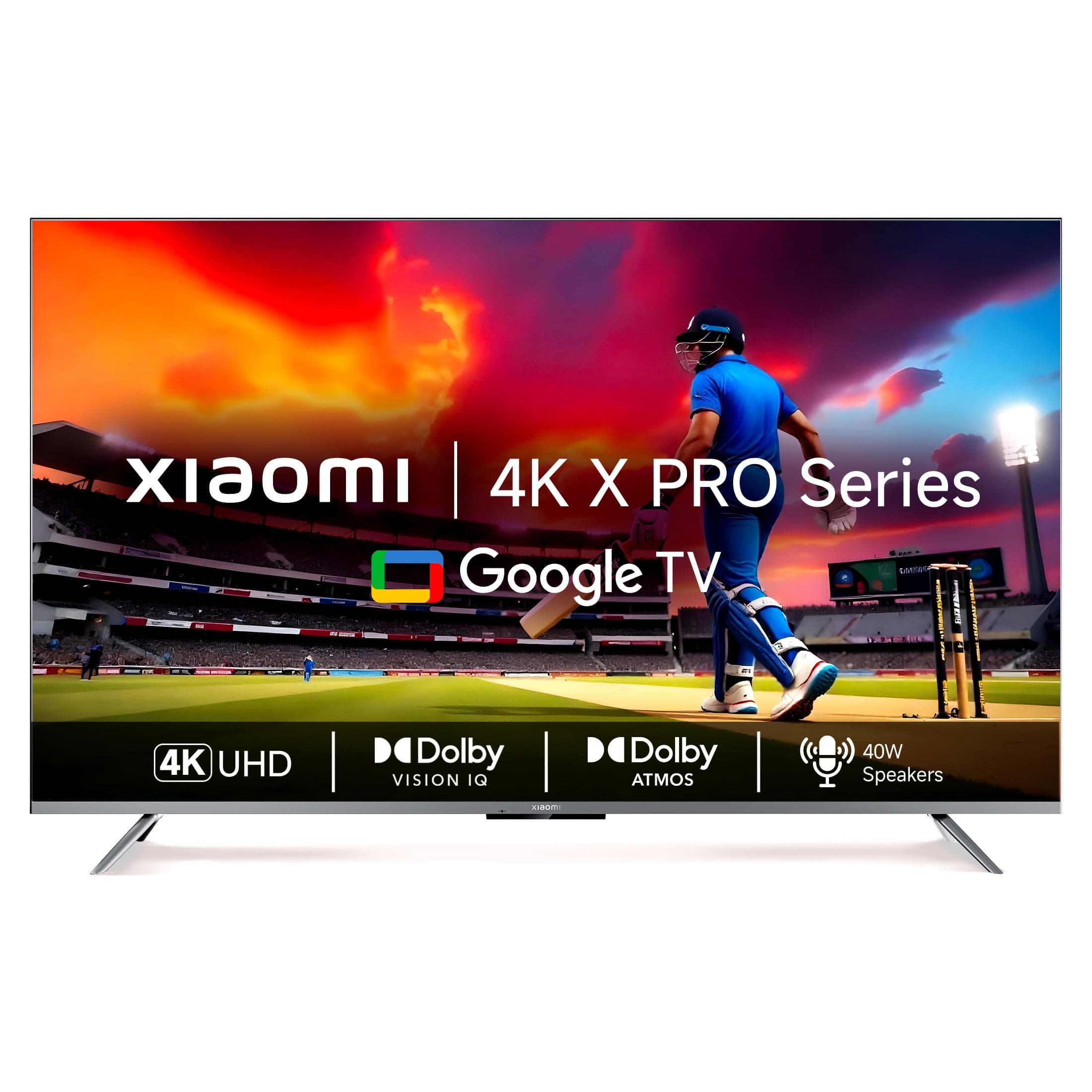 Mi 138 cm (55 inches) X Pro 4K Dolby Vision IQ Series Smart Google TV L55M8-5XIN (Black)