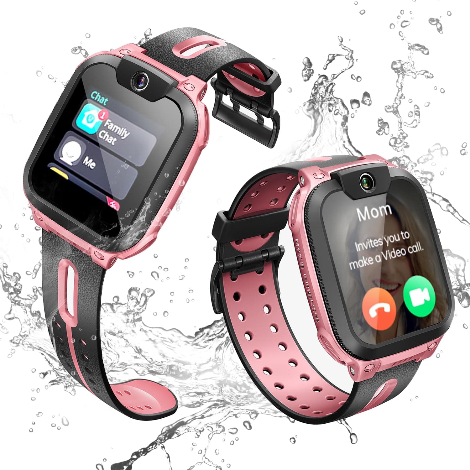 imoo Watch Phone Z1, 4G Smart Watch for Kids with Real-Time HD Video & Phone Call, Smart Watch for Girls with Real-Time GPS Location, Smartwatch for B...