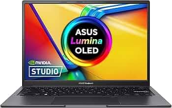 ASUS Vivobook 14X OLED, Intel Core i5-13500H 13th Gen, 14" (35.56 cm) 2.8K 90Hz OLED, Creator Laptop (16 GB RAM/512 SSD/4GB GeForce RTX 3050/Win11/Ind...