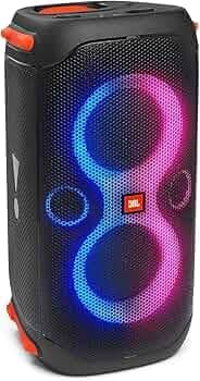 JBL Partybox 110, Wireless Bluetooth Party Speaker, 160W Monstrous Pro Sound, Dynamic Light Show, Upto 12Hrs Playtime, Built-in Powerbank, Guitar & Mi...