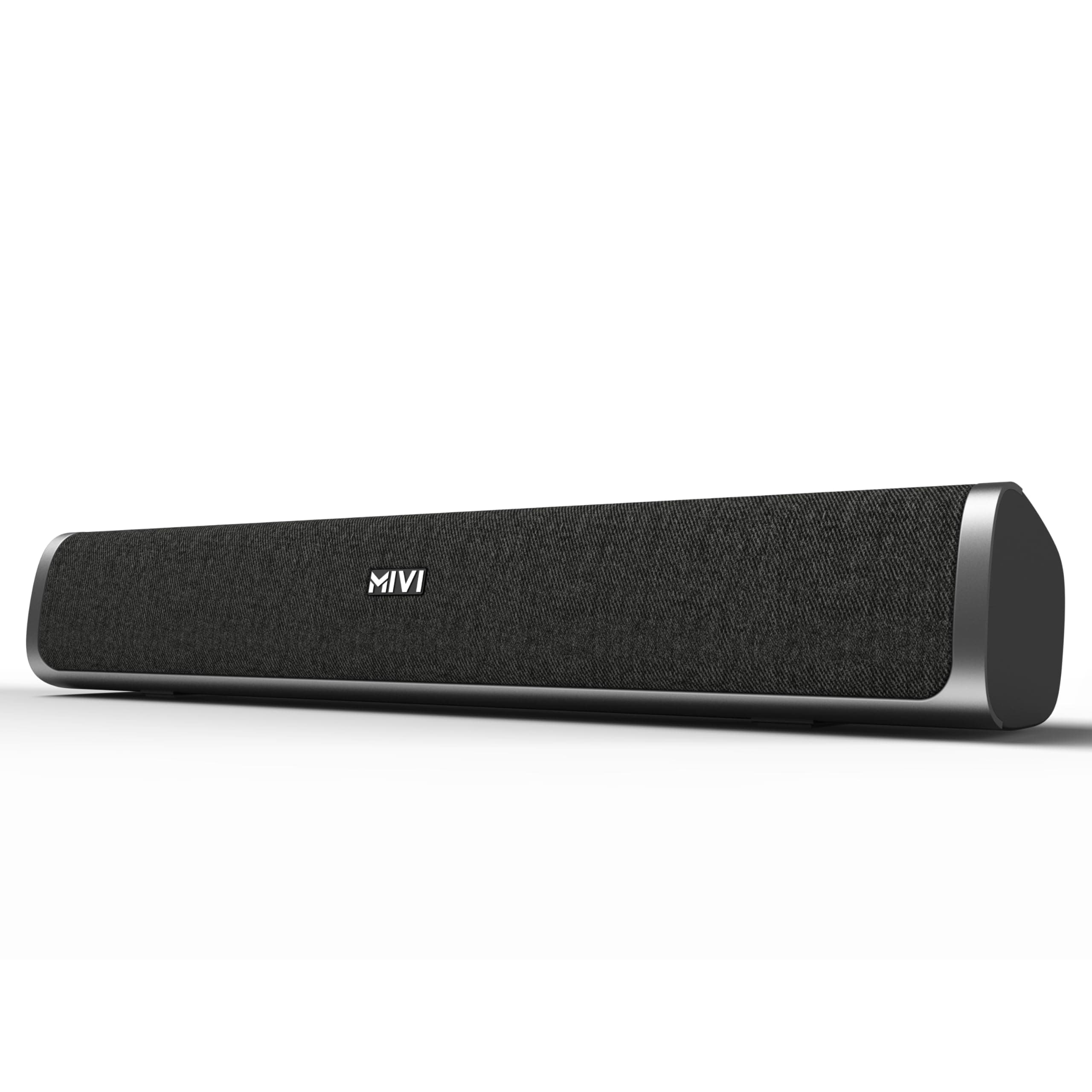 Mivi Fort S24 Bluetooth Speaker Soundbar with 24W Powerful Sound, 2.0 Channel Speaker, Multiple Connectivity Modes, Portable Speaker, Made in India So...
