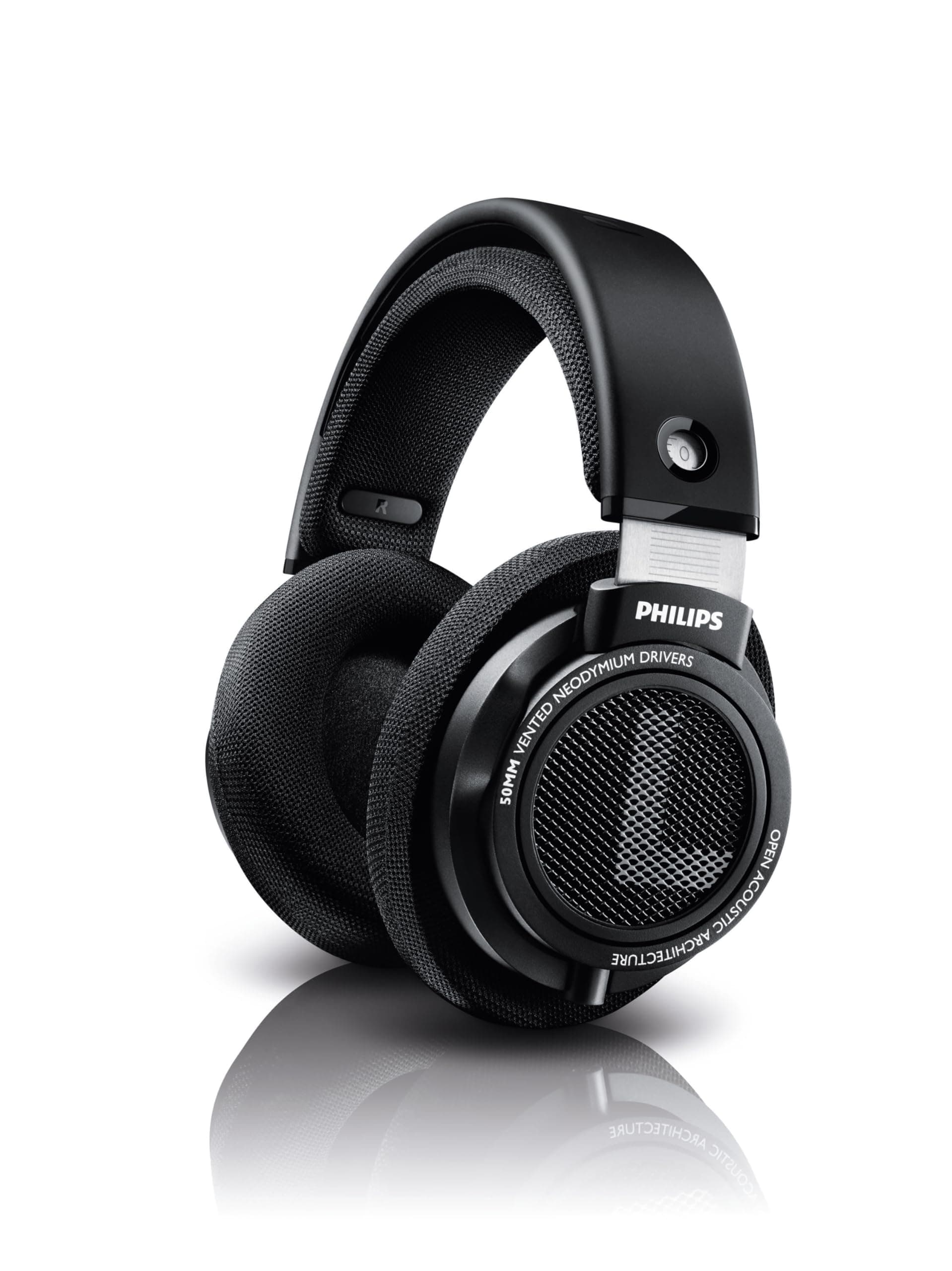PHILIPS SHP9500 Wired Over the Ear Headphone without Mic (Black)