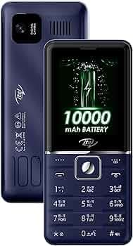 (Renewed) Itel Power 900 Power Bank Mobile Phone,10000 mAh with 7 Months Battery Back up, 10W Charging Support and 2.8 inch Display | Deep Blue