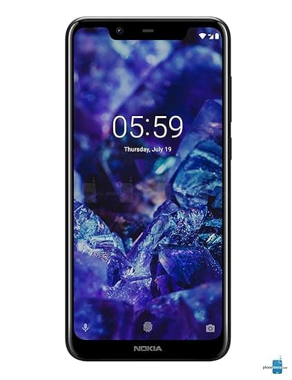Nokia 5.1 Plus (Blue, 32 GB) (3 GB RAM) Smartphones