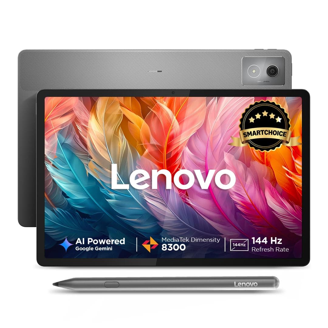 Lenovo Idea Tab Pro with Pen Plus| 12.7" 3K Display| 144 Hz Refresh| 8 GB RAM, 128 GB ROM| AI-Enabled| MediaTek Dimensity 8300| Qual JBL Speakers| 102...