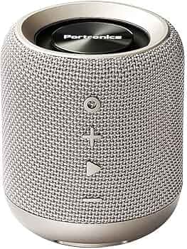 (Refurbished) Portronics SoundDrum POR-821 10 Watt Wireless Bluetooth Speaker (Grey)