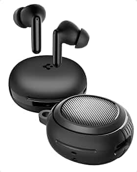 Spigen Audio Newly Launched SA-TW S10 Pack (Rugged Armor Included) True Wireless in Ear Earbuds 30H Playtime, Upto 28dB ANC, Transparency Mode, EQ Cus...