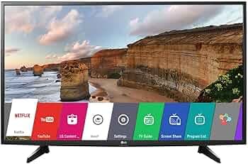 LG 108 cm (43 Inches) Full HD IPS LED Smart TV 43LH576T (Black) (2016 model)