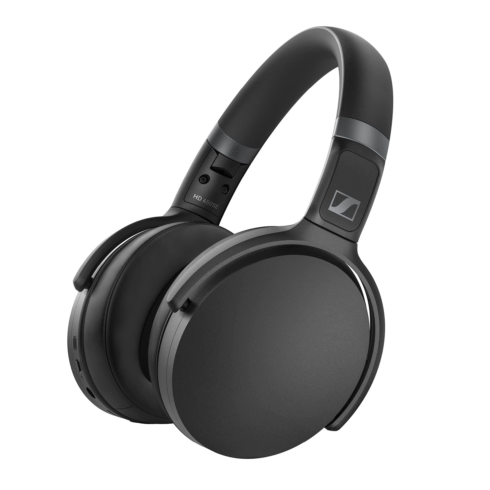 Sennheiser HD 450SE Bluetooth 5.0 Wireless Headphone with Alexa Built-in - Active Noise Cancellation, 30-Hour Battery Life, USB-C Fast Charging, Folda