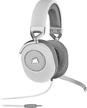 (Refurbished) Corsair HS65 Surround Gaming Headset (Leatherette Memory Foam Ear Pads, Dolby Audio 7.1 Surround Sound on PC and Mac, SonarWorks SoundID...