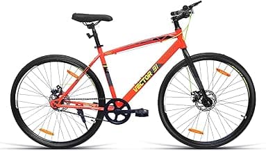 VECTOR 91 Wanderer 700C Single Speed Hybrid Bike (Ideal For: 12+ Years , Brake: Disc )