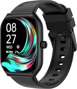 Titan Smart 3 Premium Smart Watch|1.96" Super AMOLED Display with 410x502 Pixel Resolution|SingleSync BT Calling|NitroFast Charging|110+ Sports Modes|...