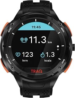 by Titan Cardio Running and Cycling GPS Unisex Smartwatch with Heart Rate Monitoring and Upto 7 Days of Battery Life 75001PP02