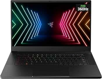 Razer Blade 15 Advanced Gaming Laptop 2021: Intel Core i7-10875H 8-Core, NVIDIA GeForce RTX 3080, 15.6? 360Hz Full HD, 32GB RAM, 1TB SSD - CNC Aluminu...