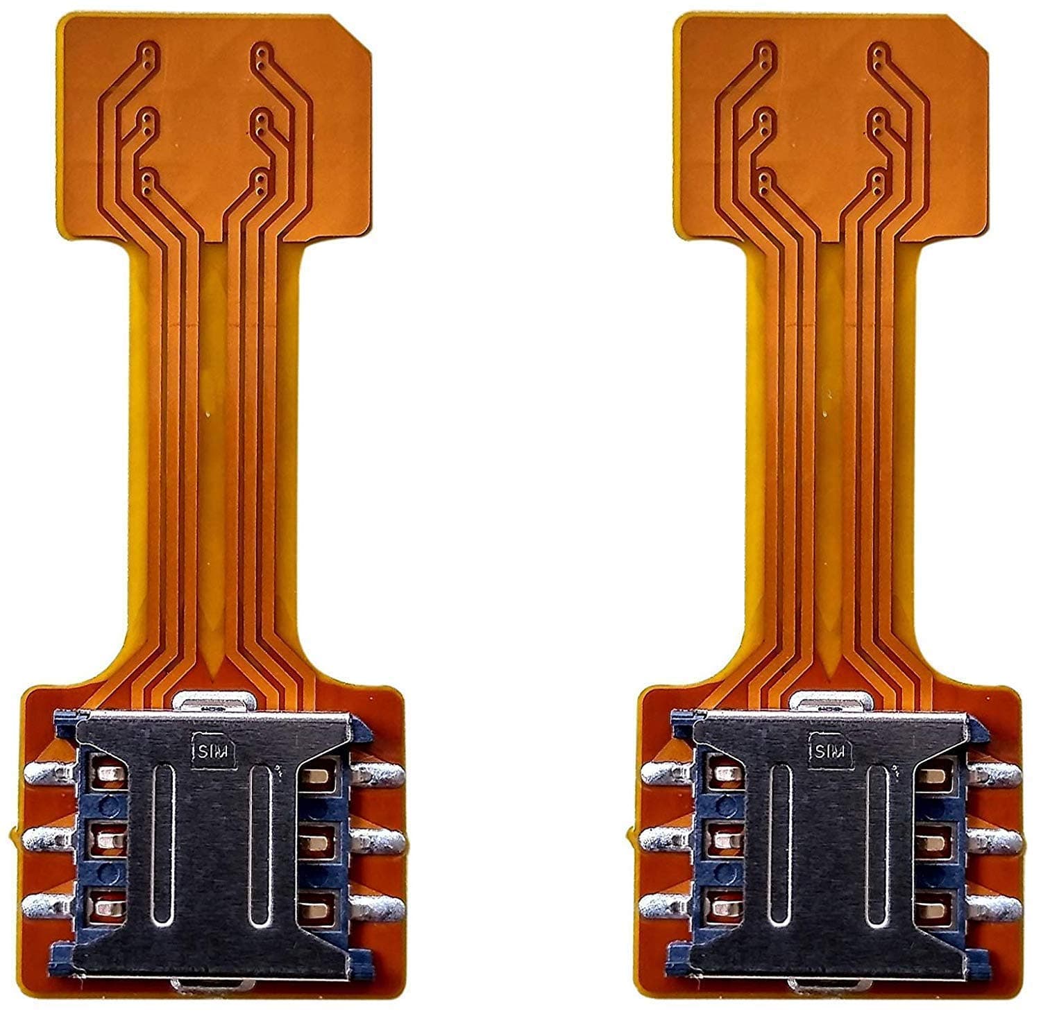 ACEKING Hybrid Sim Slot Adapter to Run 2 Sim and Micro SD Card Compatible for Xiaomi Mi Max 2 Pack of 2