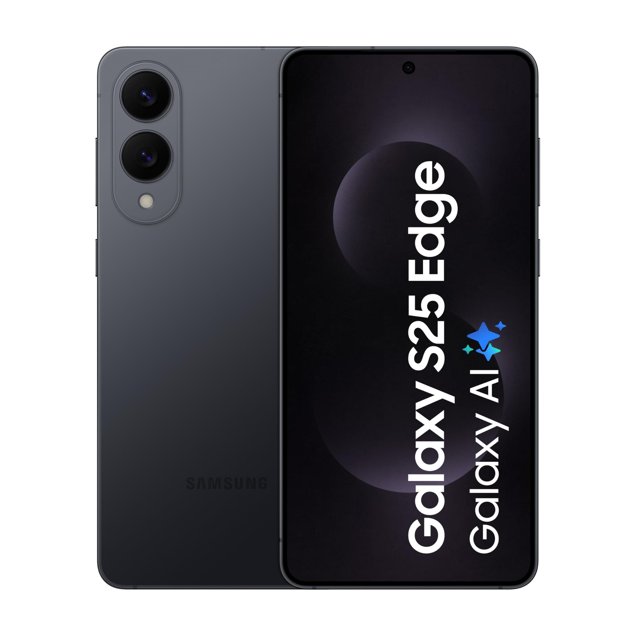 Samsung Galaxy S25 Edge 5G AI Smartphone (Titanium JetBlack, 12GB RAM, 512GB Storage) | Precision Built with Titanium | Ultra-Sleek and Premium with a...