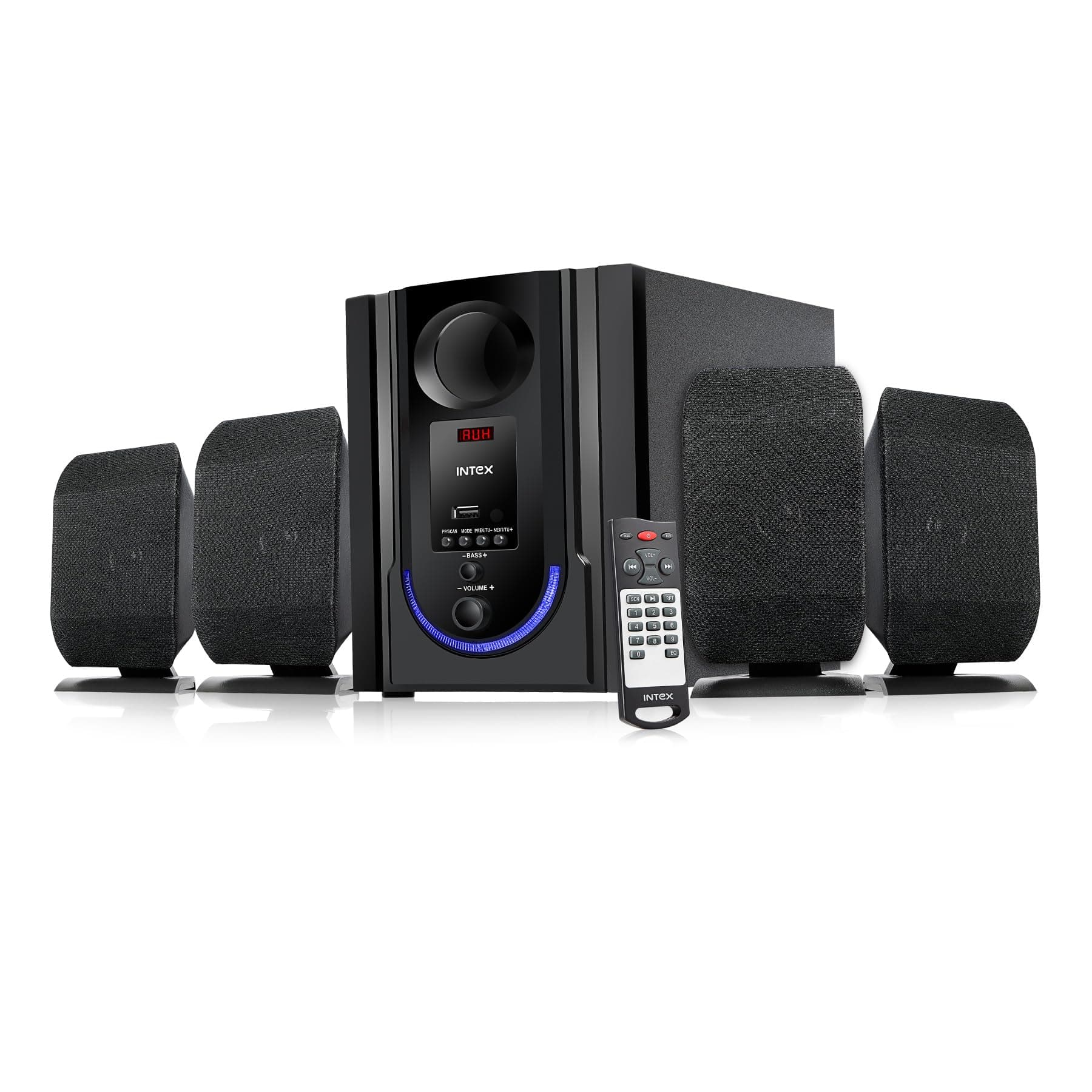 Intex 4.1 Roar 4701 (301 PRO) 70 W Bluetooth Home Theatre (Black, 4.1 Channel)