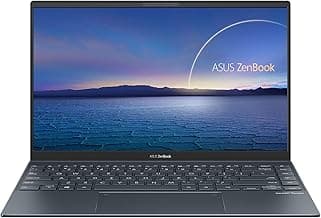 ASUS ZenBook 14 (2021), AMD Ryzen 7 5700U, 14 inches FHD Thin and Light Business Laptop, 16GB RAM/512GB SSD/Integrated Graphics/Office 2019/Windows 10
