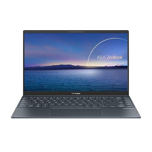 ASUS ZenBook 14 (2020) AMD Ryzen 7 4700U, 14-inch FHD Thin and Light Laptop (16GB RAM/512GB NVMe SSD/Windows 10/MS Office 2019/Integrated Graphics/Pin