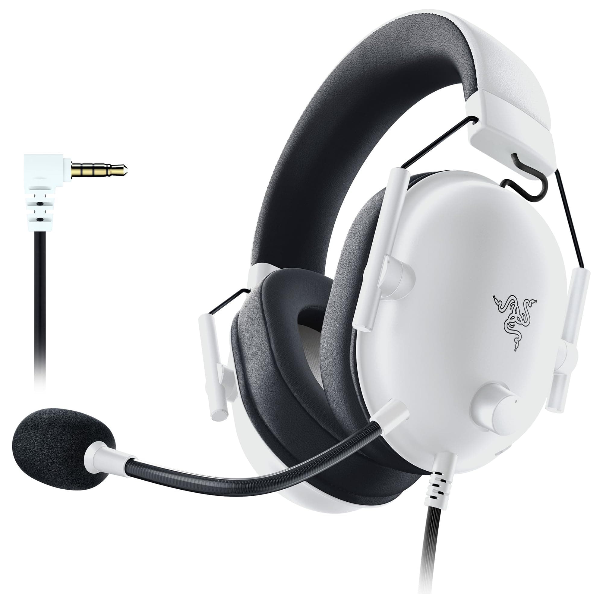 Razer BlackShark V2 X - White | Multi-Platform Wired Esports Headset - RZ04-03240700-R3M1