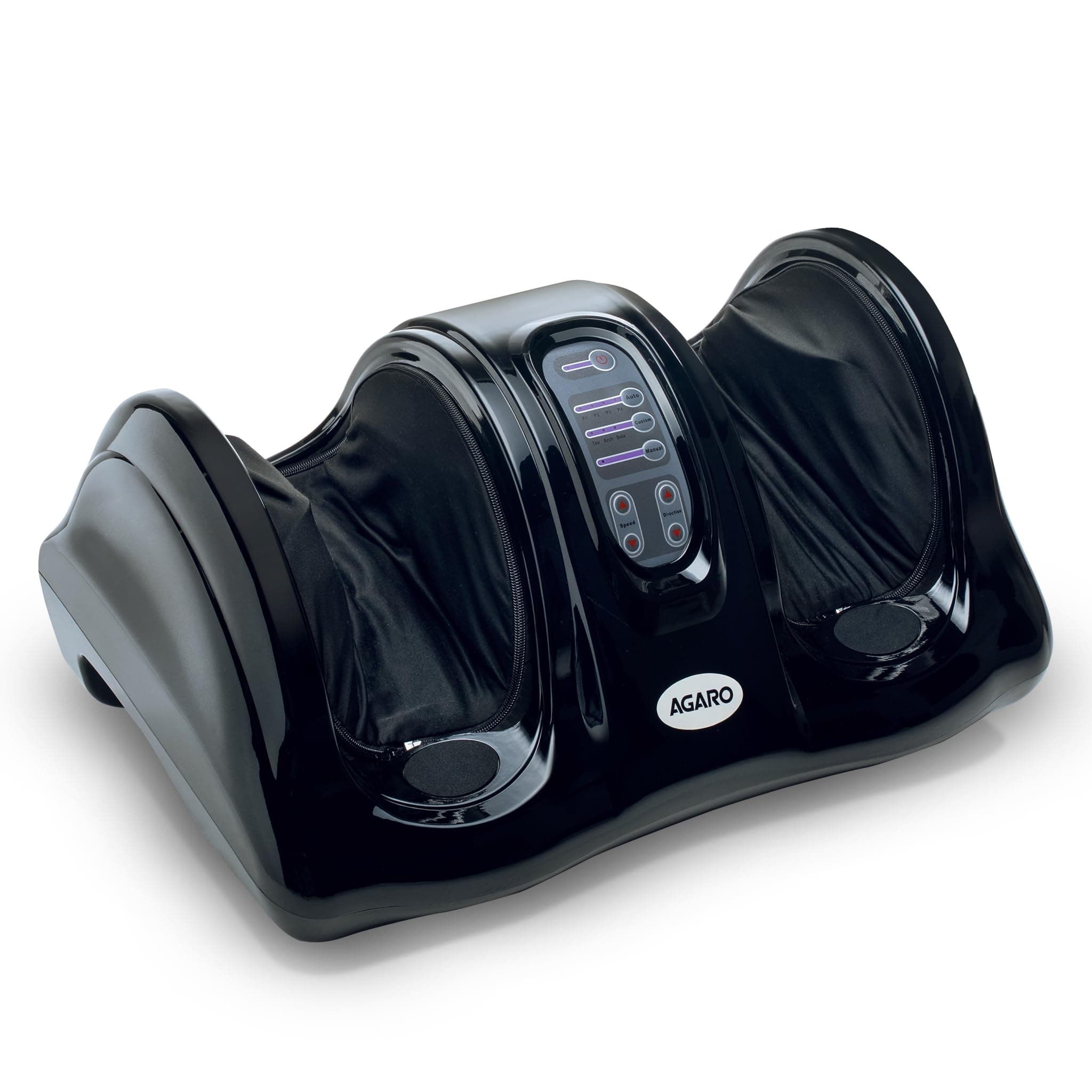 AGARO 33158 Electric Shiatsu Foot Massager with Kneading Function for Pain Relief & Improving Blood Circulation, Black