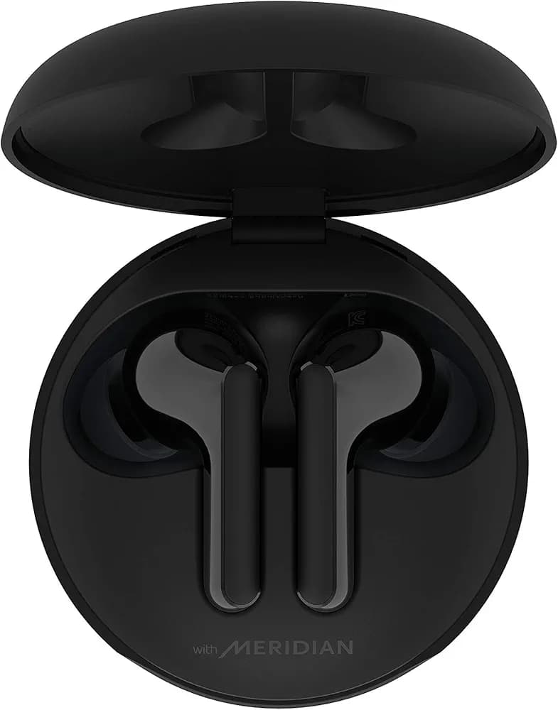 (Renewed) LG TONE Free HBS-FN6 Truly Wireless Bluetooth In Ear Earbuds with Mic (Black)