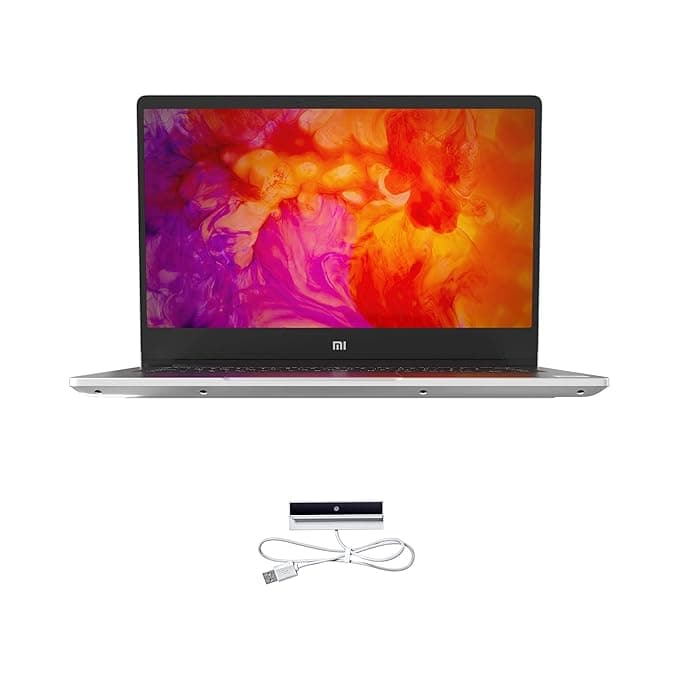 Mi Notebook 14 Intel Core i5-10210U 10th Gen Thin and Light Laptop(8GB/256GB SSD/Windows 10/Intel UHD Graphics/Silver/1.5Kg), XMA1901-FC+Webcam Tradit