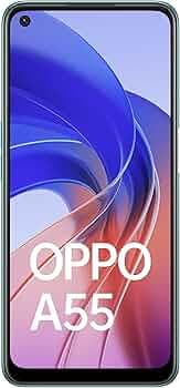 (Refurbished) OPPO A55 (Mint Green, 6GB RAM, 128GB Storage)