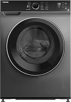TOSHIBA 9 Kg Inverter Fully Automatic Front Loading Washing Dryer (TW-BJ100M4-IND(SK) Premium Silver)