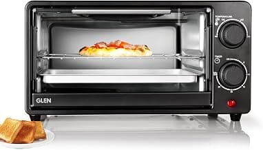 Glen Oven Toaster 9 Litre 800W SS Heating Elements 30 Minute Timer - Black (SA5009E)