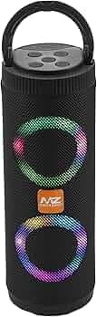 MZ M421SP (PORTABLE BLUETOOTH SPEAKER) Dynamic Thunder Sound with Built-in Torch 10 W Bluetooth Speaker (Black)