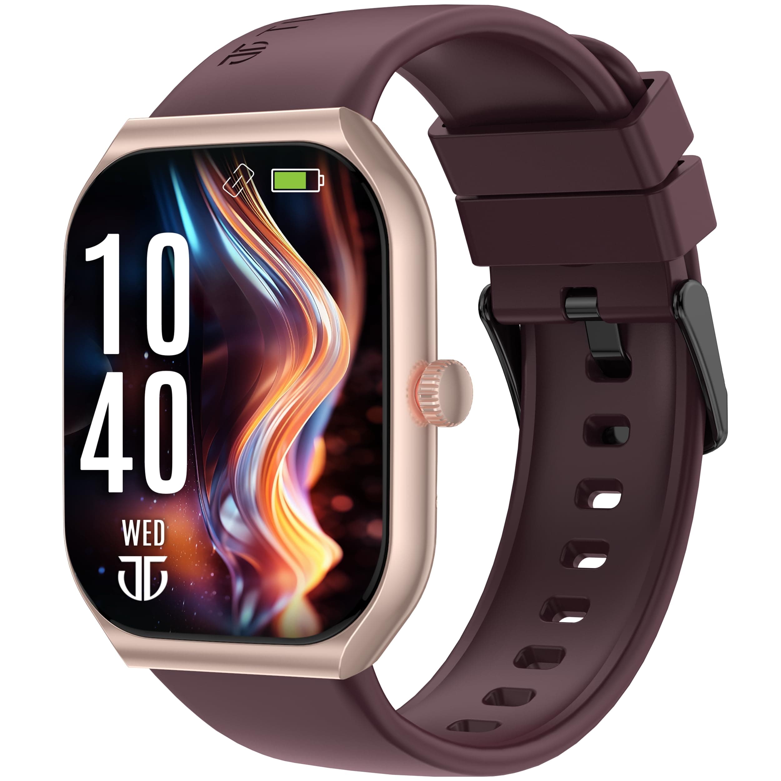 Titan Smart 3 Premium Smart Watch|1.96" Super AMOLED Display with 410x502 Pixel Resolution|SingleSync BT Calling|NitroFast Charging|110+ Sports Modes|...