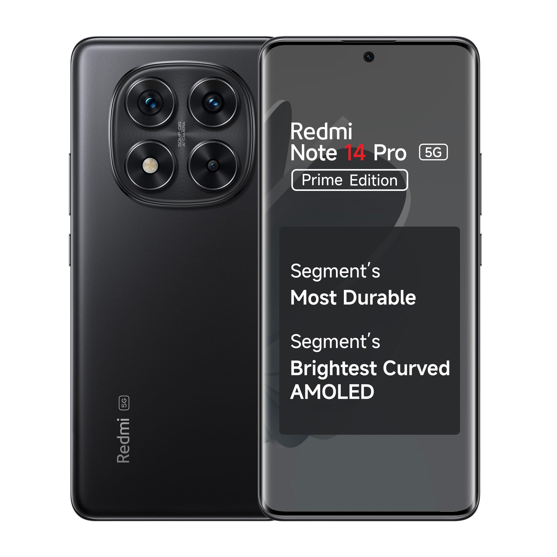 Redmi Note 14 Pro 5G (Titan Black, 256 GB) (8 GB RAM)