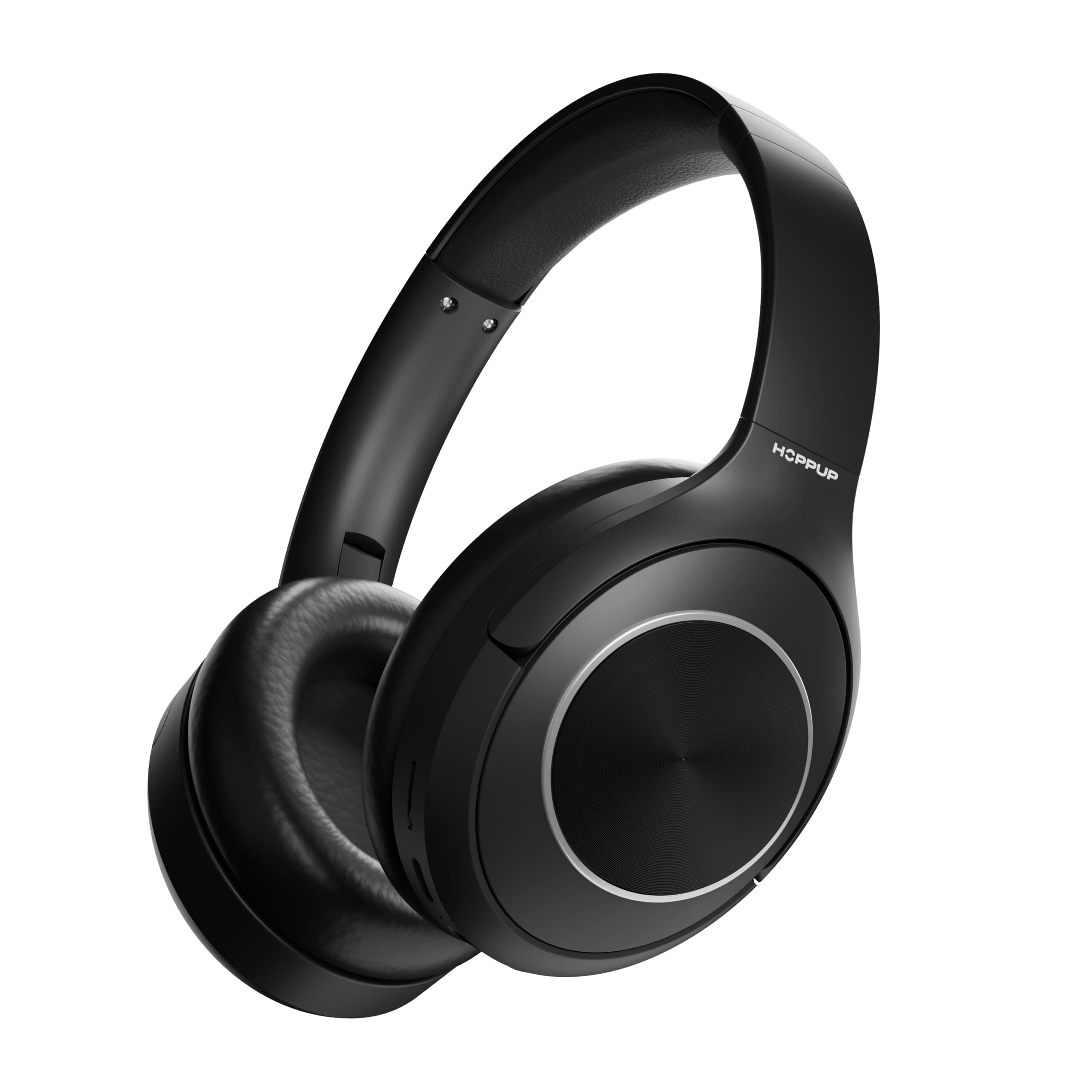 HOPPUP Beat X1 Wireless Bluetooth Over-Ear Headphones with Bluetooth 6.0, 70H Playtime, 40mm Bass Boosted Drivers, AI ENC Mic, Low Latency Gaming, Dua...