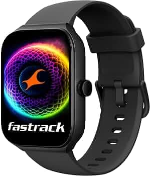 Fastrack Reflex Horizon with 1.95" Horizon Curve Display|SingleSync BT Calling| in-Built Alexa|100+ Sport Modes with AI Coach|Stress Monitor|24 * 7 HR...