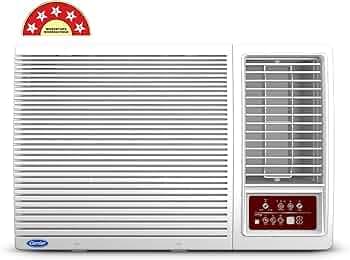 Carrier 1.5 Ton 5 Star Inverter Window AC(Copper,High Density Filter for Dust Filtration, 2Way Air Directional Control, 2024 Model,Estra EXi -CIW18SC5...