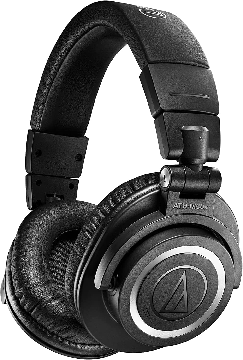 Audio-Technica ATH-M50xBT2 Bluetooth Wireless Over Ear Headphones with dual mic, 45MM large-aperture drivers, 50-Hour Battery Life, USB-C Fast Charging, Studio Sound, Dual Pairing, and Soft Padded Ear Cushions - Black