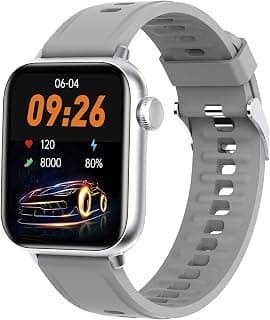 (Renewed) Fire-Boltt Supreme 1.79 inches Borderless LTPS 368*448 UHD PRO Display with 96% Screen to Body Ratio, 3ATM Waterproof, Spo2, Heart Rate and
