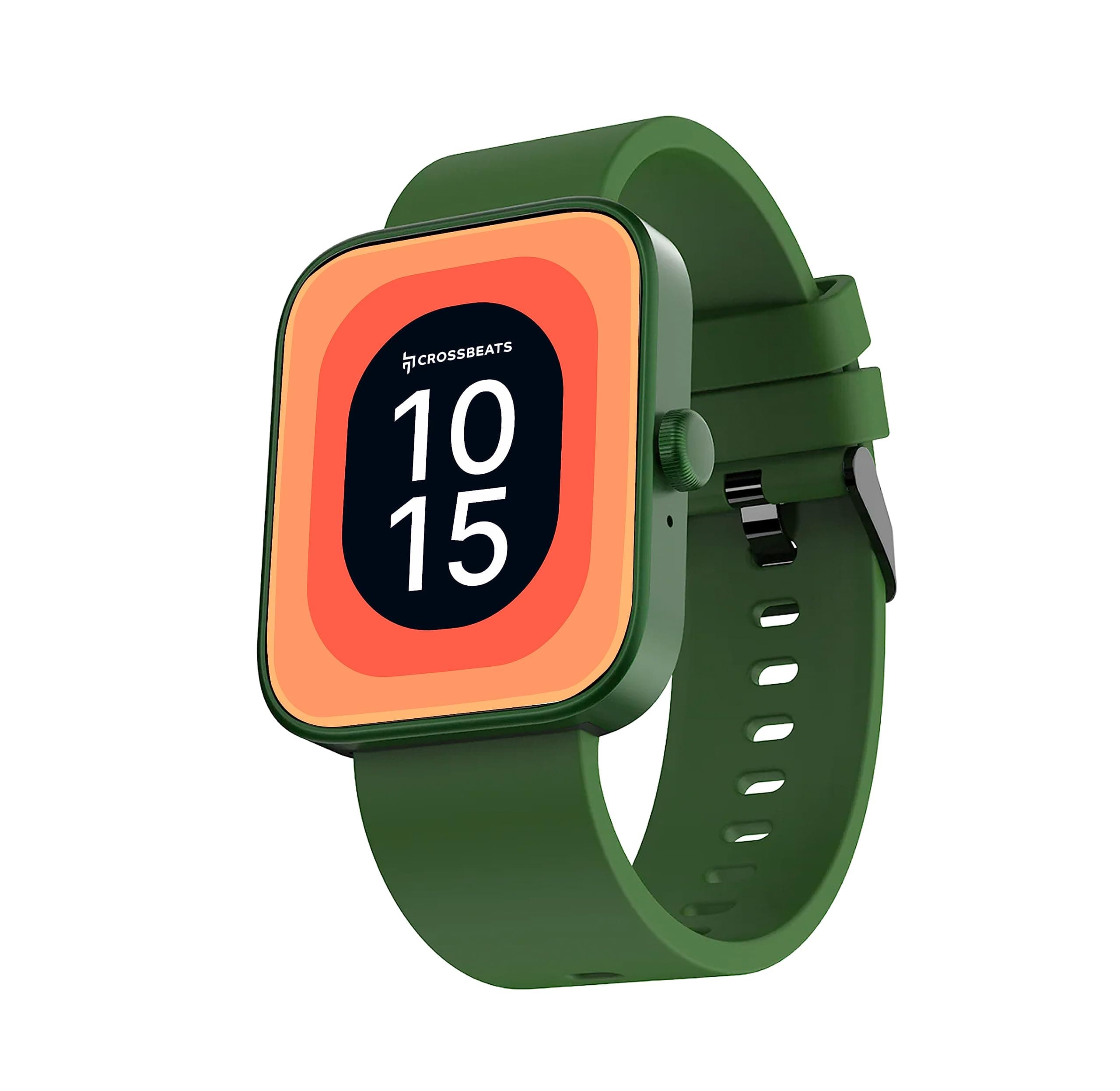 Newly Launched Crossbeats Ignite Spectra Smart Watch, 1.78" Super Retina AMOLED Display with BT Calling, AI Health Feature, 200+ smartwatch Faces with Ultra Clear View, 15 Days Battery(Basil Green)