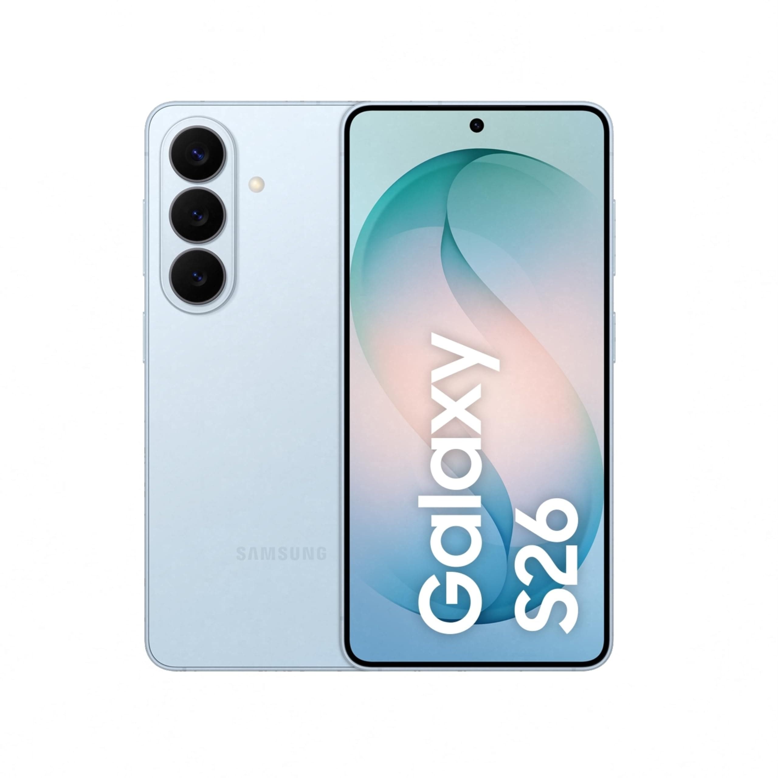 Samsung Galaxy S26 5G (Sky Blue, 12GB RAM, 512GB Storage), AI Phone, Photo Assist, Creative Studio, 50MP Camera, and 4300mAh Battery