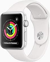 Apple Watch Series 3 (GPS, 42mm) - Silver Aluminium Case with White Sport Band