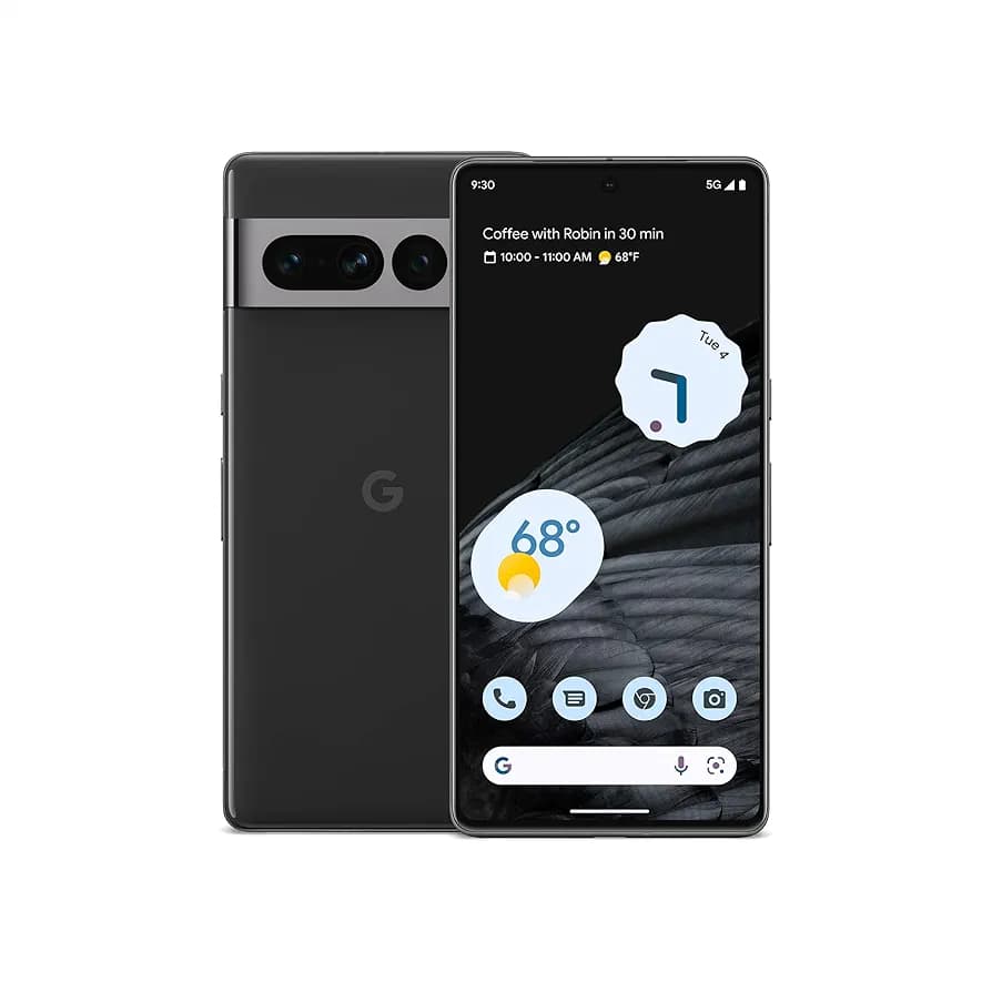 Google Pixel 7 Pro 5G (Obsidian, 12GB RAM, 512GB Storage)