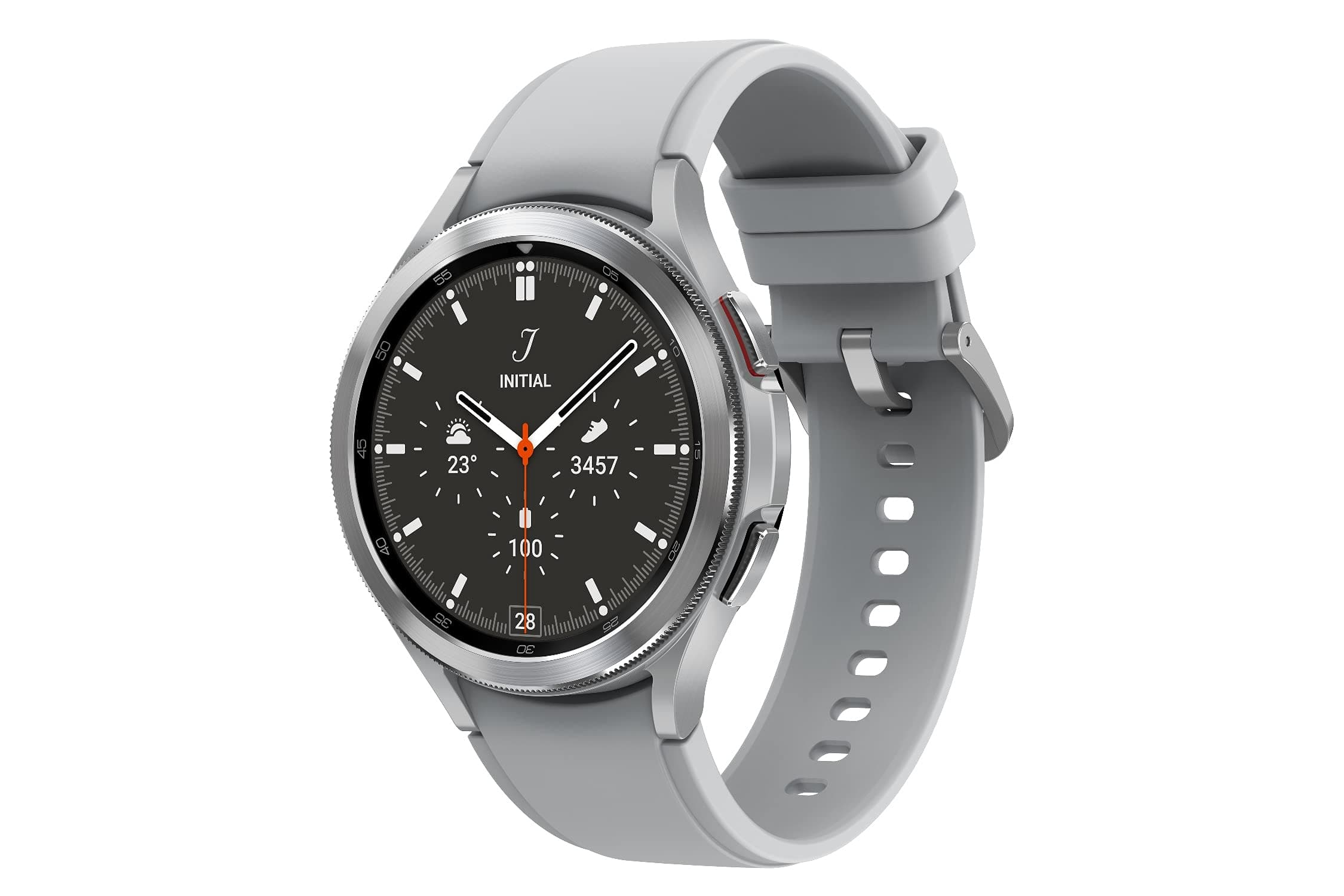 Galaxy Watch4 Classic LTE (4.6cm, Silver, Compatible with Android only)