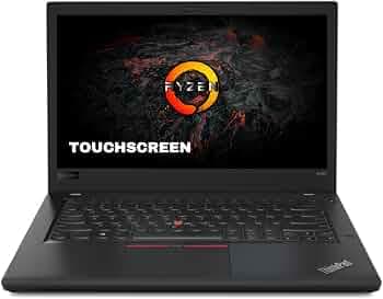 (Refurbished) Lenovo Thinkpad A485 | AMD Ryzen 5 Pro Thin & Light FHD Touchscreen Laptop (16 GB DDR4 RAM|512 GB SSD|14" FHD Touchscreen|Windows 11 Pro...
