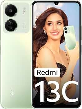 Redmi 13C (Starshine Green, 8GB RAM, 256GB Storage)