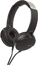 SONY-MDRXB550AB BLACK SONY ON-EAR EXTRA BASS TAKE CALL HEADPHONES