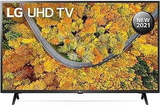 LG 109.2 cm (43 Inches) 4K Ultra HD Smart LED TV 43UP7550PTZ (Black) (2021 Model)