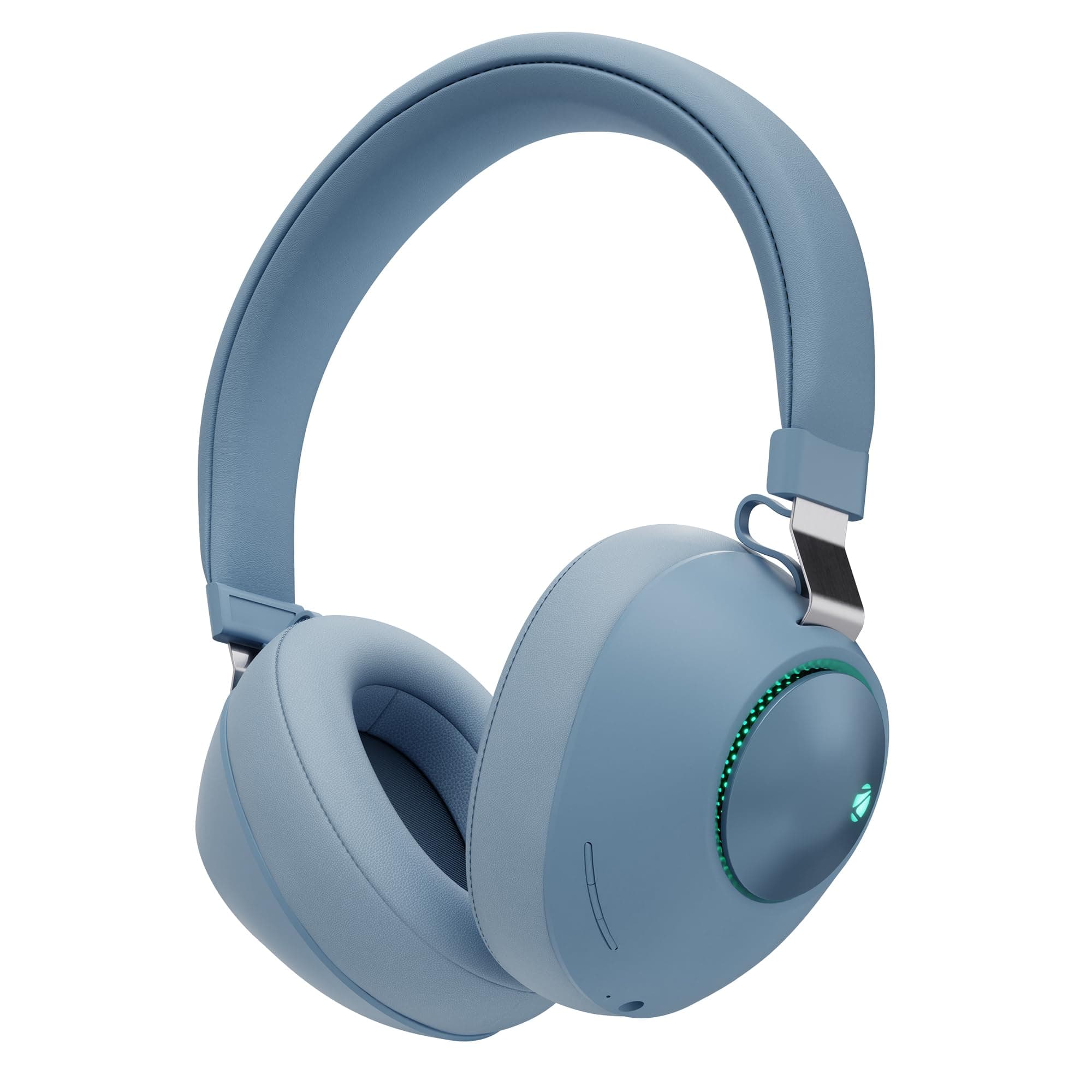 ZEBRONICS Zeb-Duke Bluetooth Wireless Over Ear Headphone with Mic (Blue)