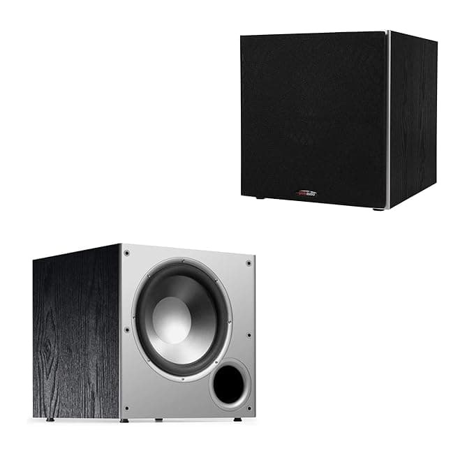 AVT DIGITAL WORLD PSW10 100 Watt Subwoofer (Black) Subwoofers
